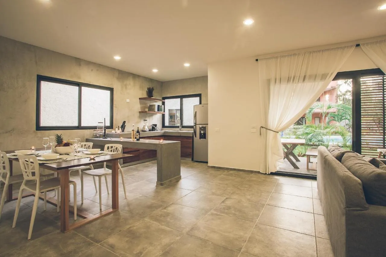 **** شقة فندقية Panacea Condo تولوم المكسيك